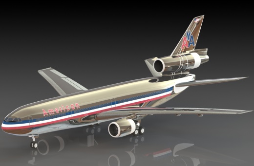 DC-10客机缩略图