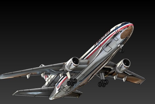 DC-10客机缩略图