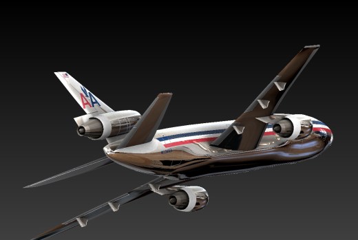DC-10客机缩略图