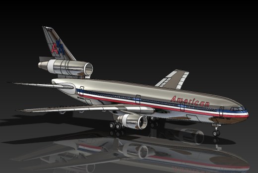 DC-10客机缩略图