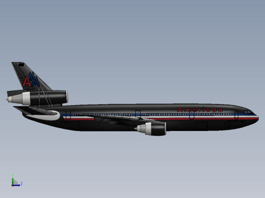 DC-10客机缩略图