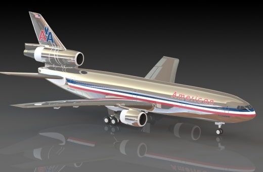 DC-10客机缩略图