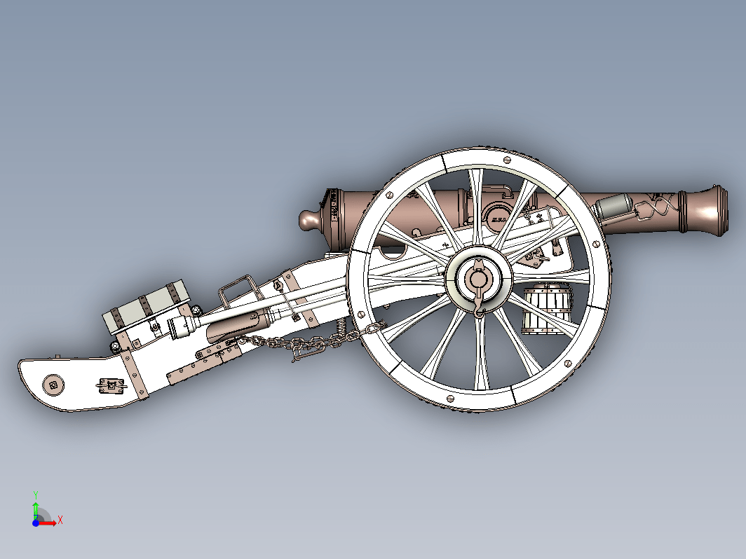 Gribeauval 12-Pounder加农火炮