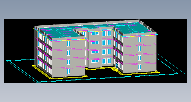 F0548-建筑三维CAD模型