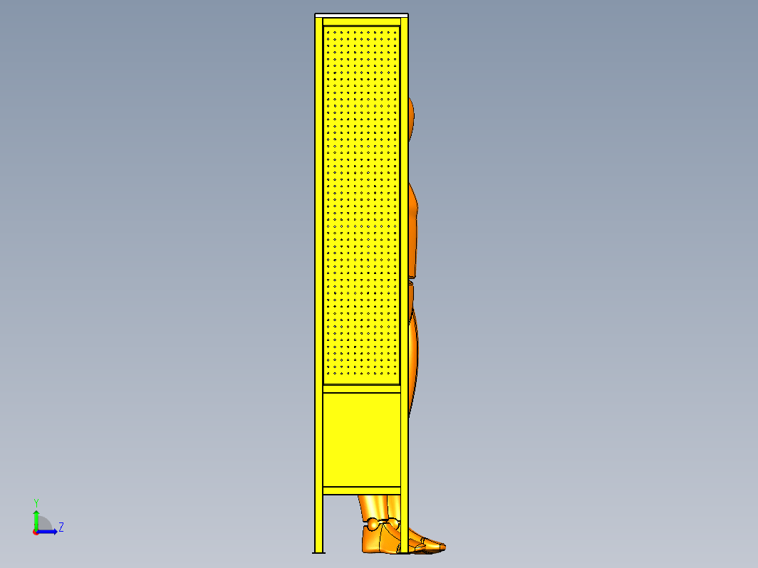 工具架及工人