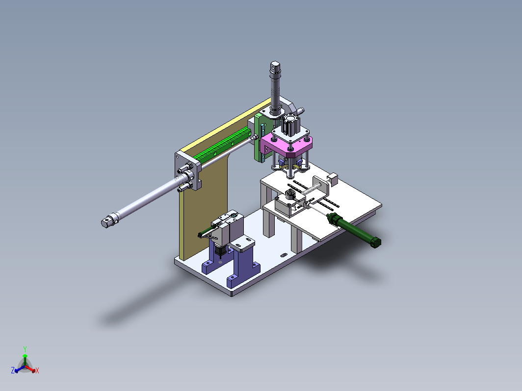 阀门组装用工装夹具