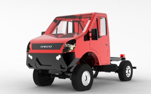 Iveco Daily 55S18W 4X4中卡车缩略图
