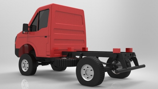 Iveco Daily 55S18W 4X4中卡车缩略图