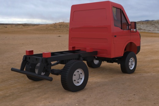 Iveco Daily 55S18W 4X4中卡车缩略图