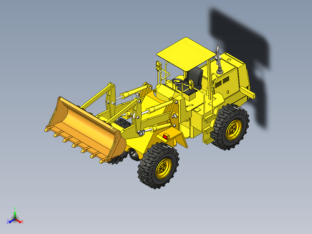 1比38Wheel Loader轮式装载机