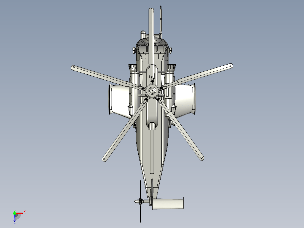 HR-C25K Superskybull武装直升机