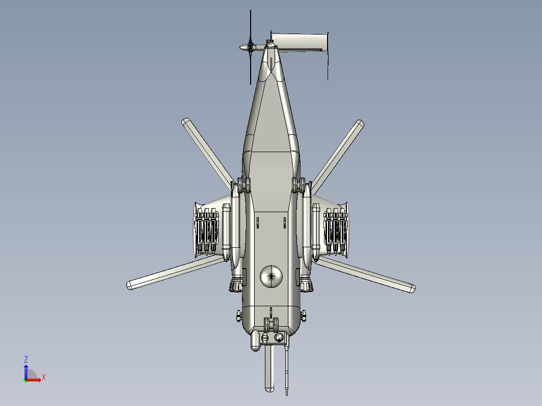 HR-C25K Superskybull武装直升机