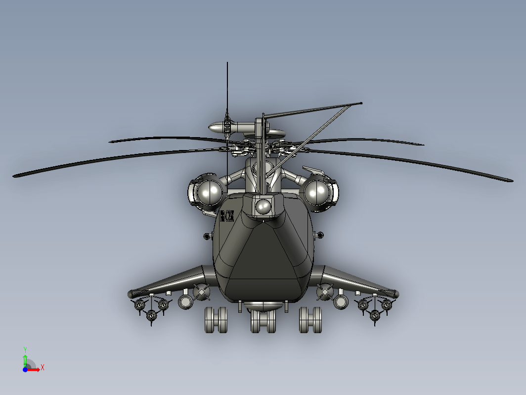 HR-C25K Superskybull武装直升机