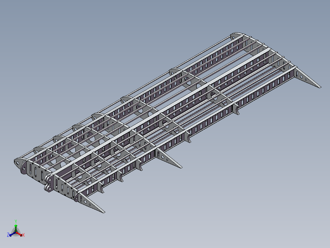 飞机机翼骨架设计