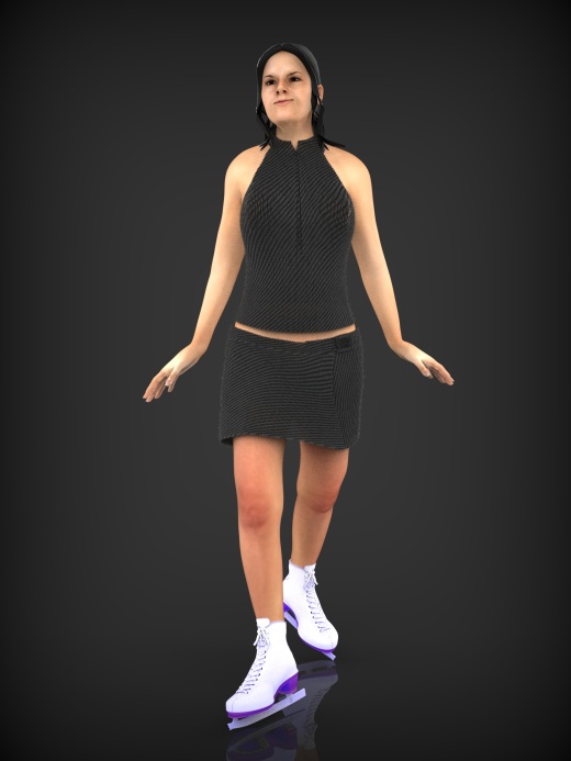 女性滑冰2缩略图
