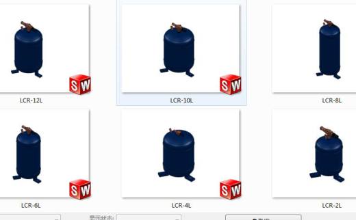 LCR系列储液器模型 6种型号三维SW2012带参缩略图