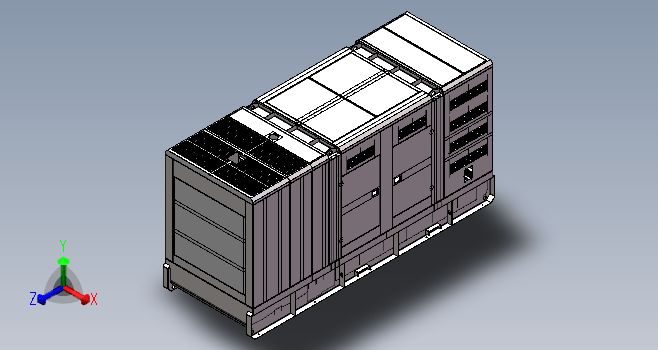 D22B2型450KW阿特拉斯款发电机组