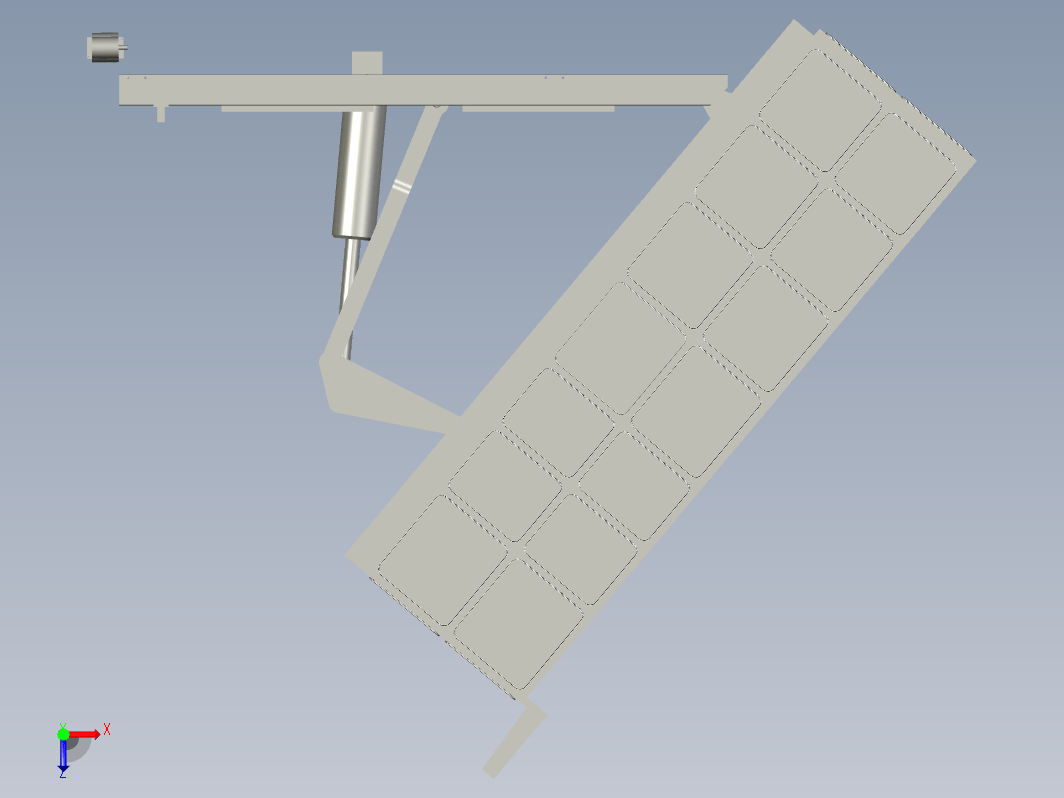 重载汽车举升机构及液压系统的设计三维Step+CAD+说明书