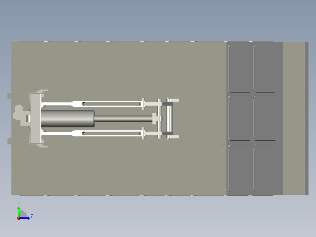 重载汽车举升机构及液压系统的设计三维Step+CAD+说明书