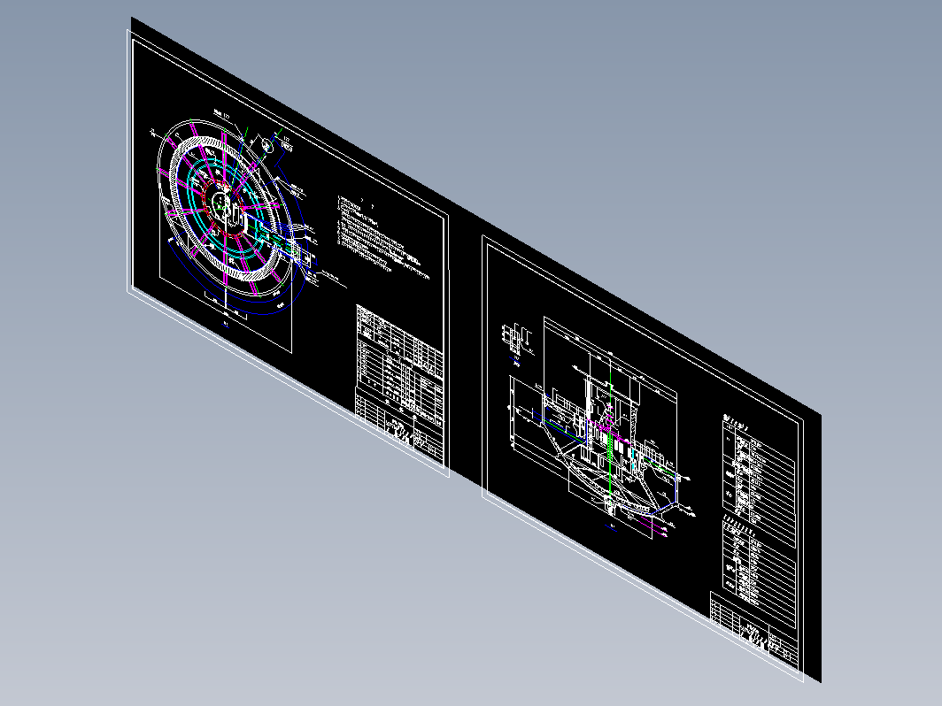 机械加速澄清池施工图纸