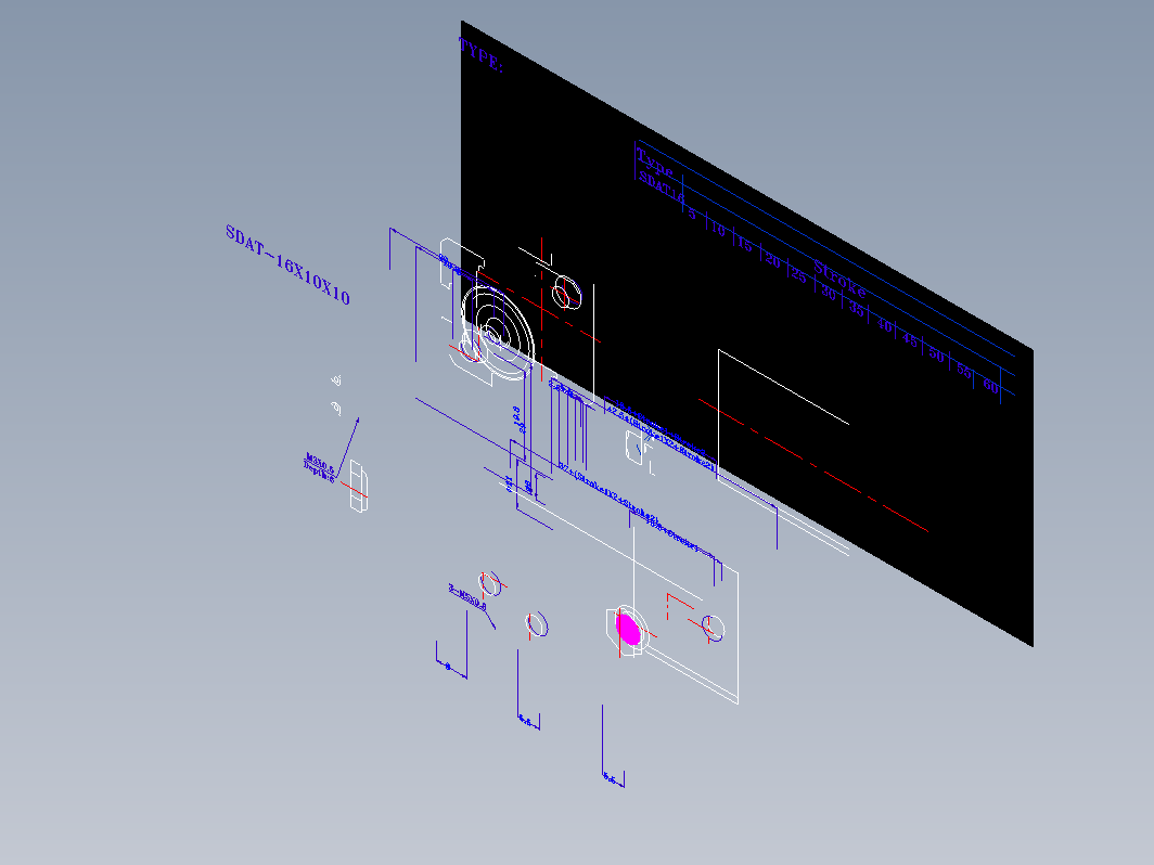 SDA气缸 83-SDAT-16-BZN