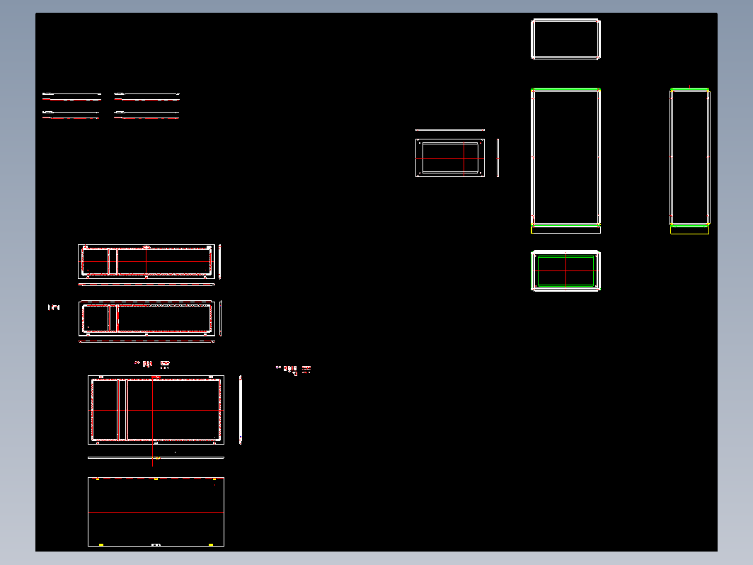 DS柜cad图纸