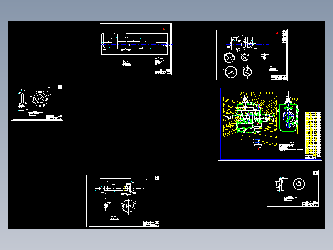 CLGC0226 轻型货车变速器设计