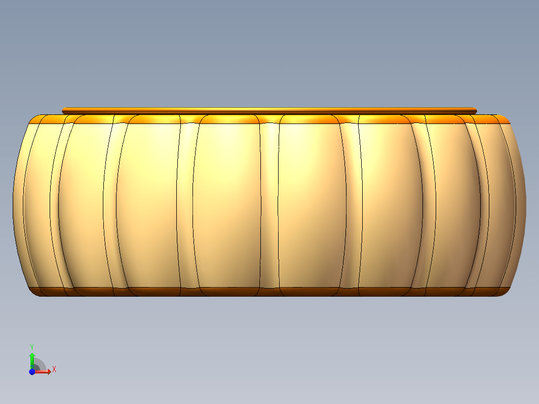 SOLIDWORKS 21版本月饼建模