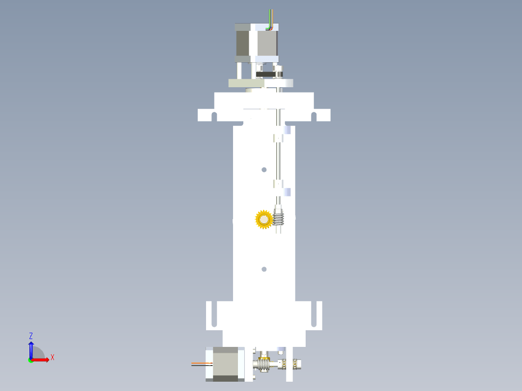 带2个旋转轴的5轴CNC工作台