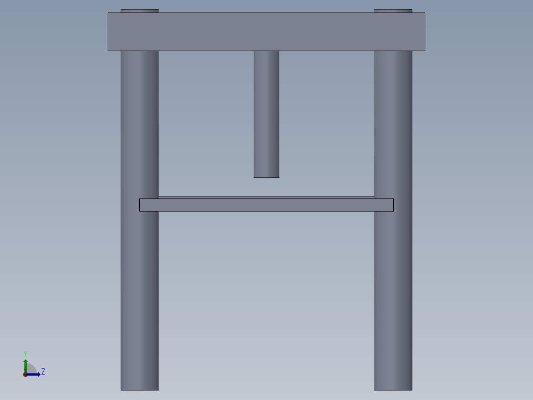 solidworks中的冲压生产机器设计