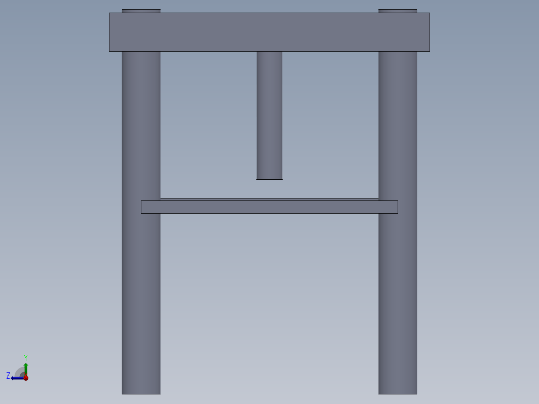 solidworks中的冲压生产机器设计