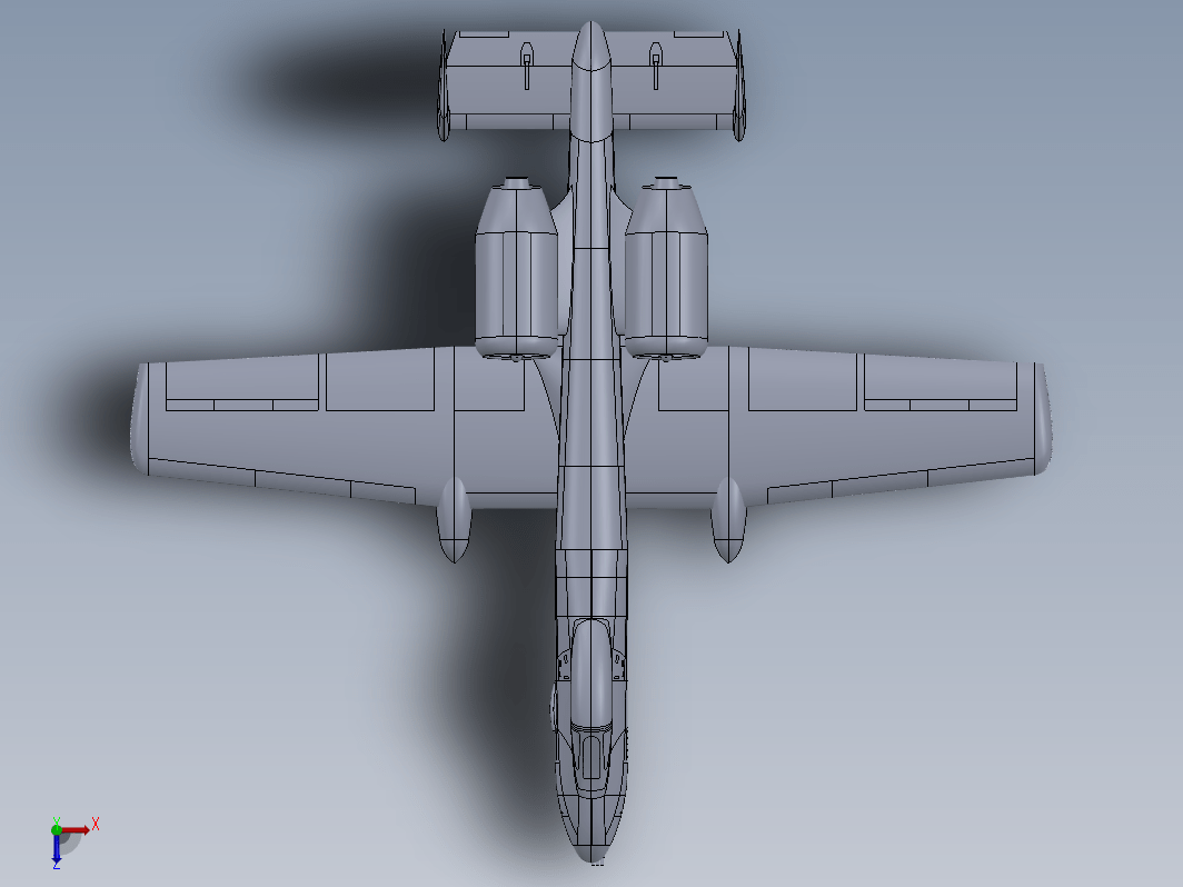 仙童 A-10飞行器