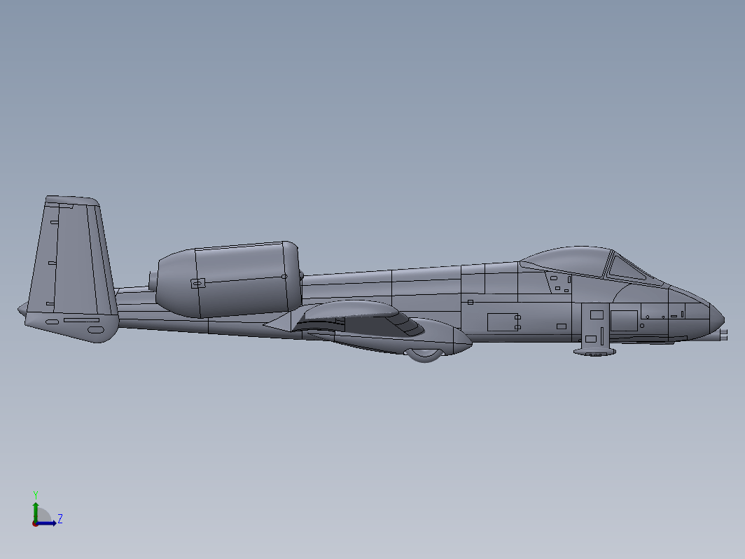 仙童 A-10飞行器