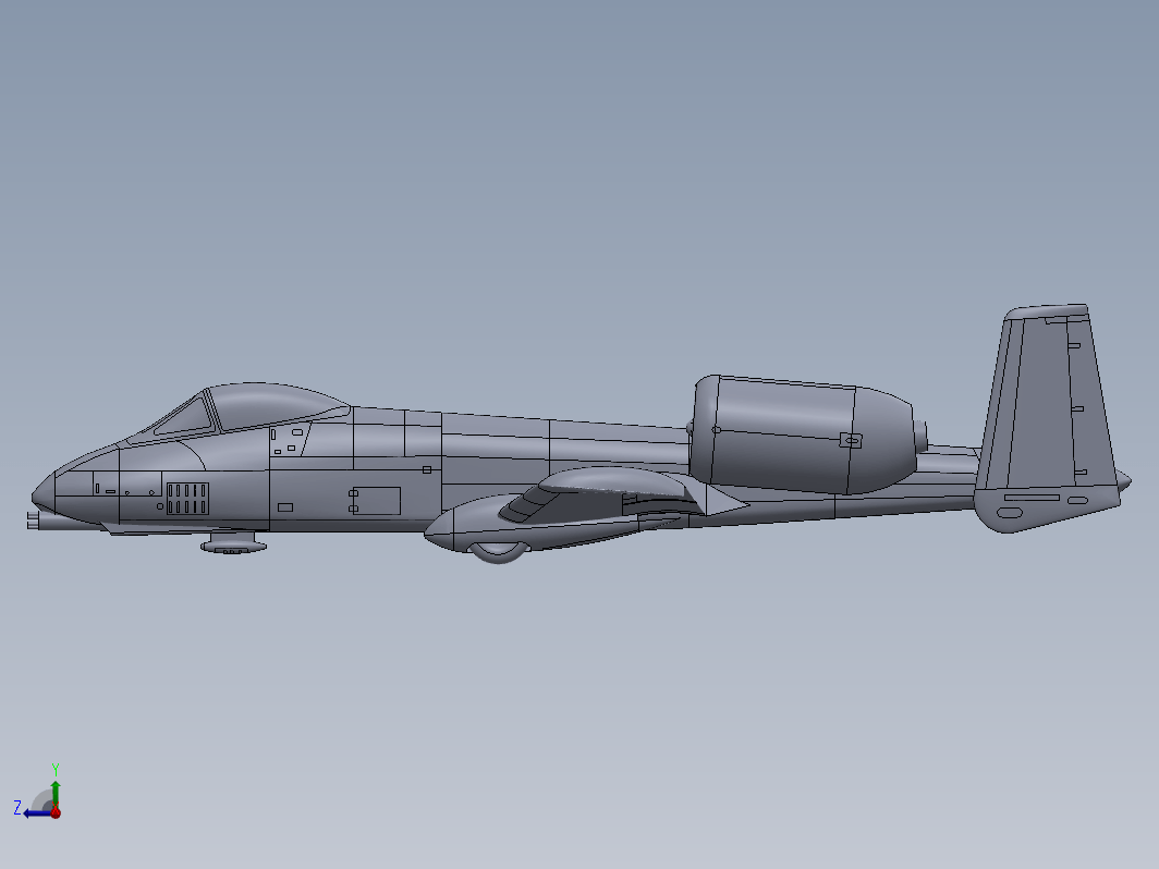 仙童 A-10飞行器