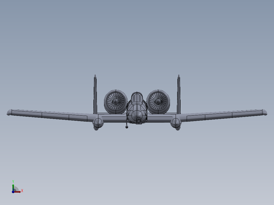 仙童 A-10飞行器