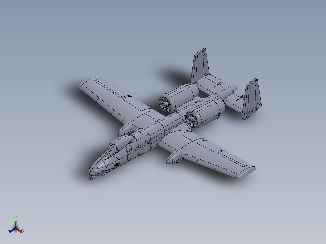 仙童 A-10飞行器