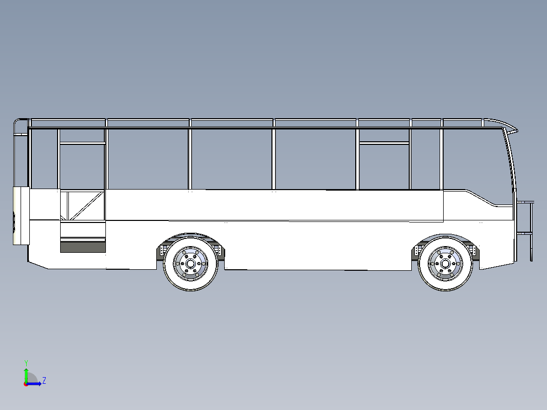 Busbody公交车结构框架