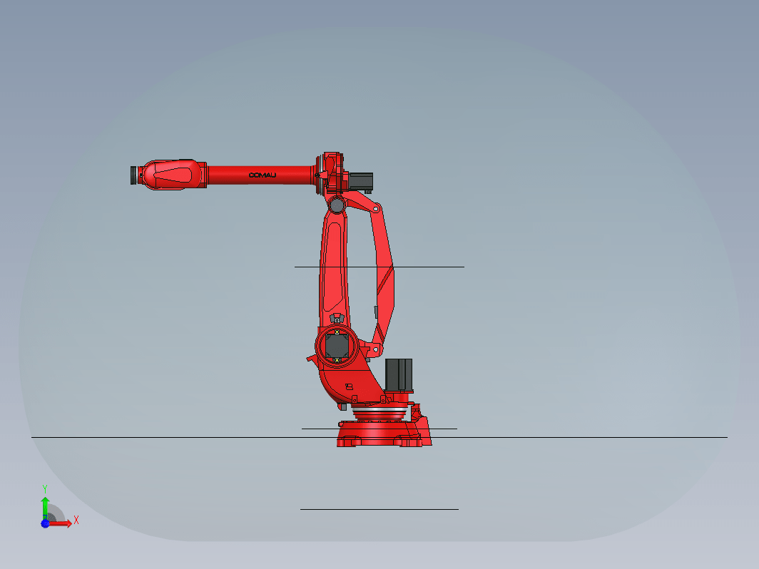 SMART-5六轴机器人模型SMART-5NJ-110-3.03D-SOLIDWORKS