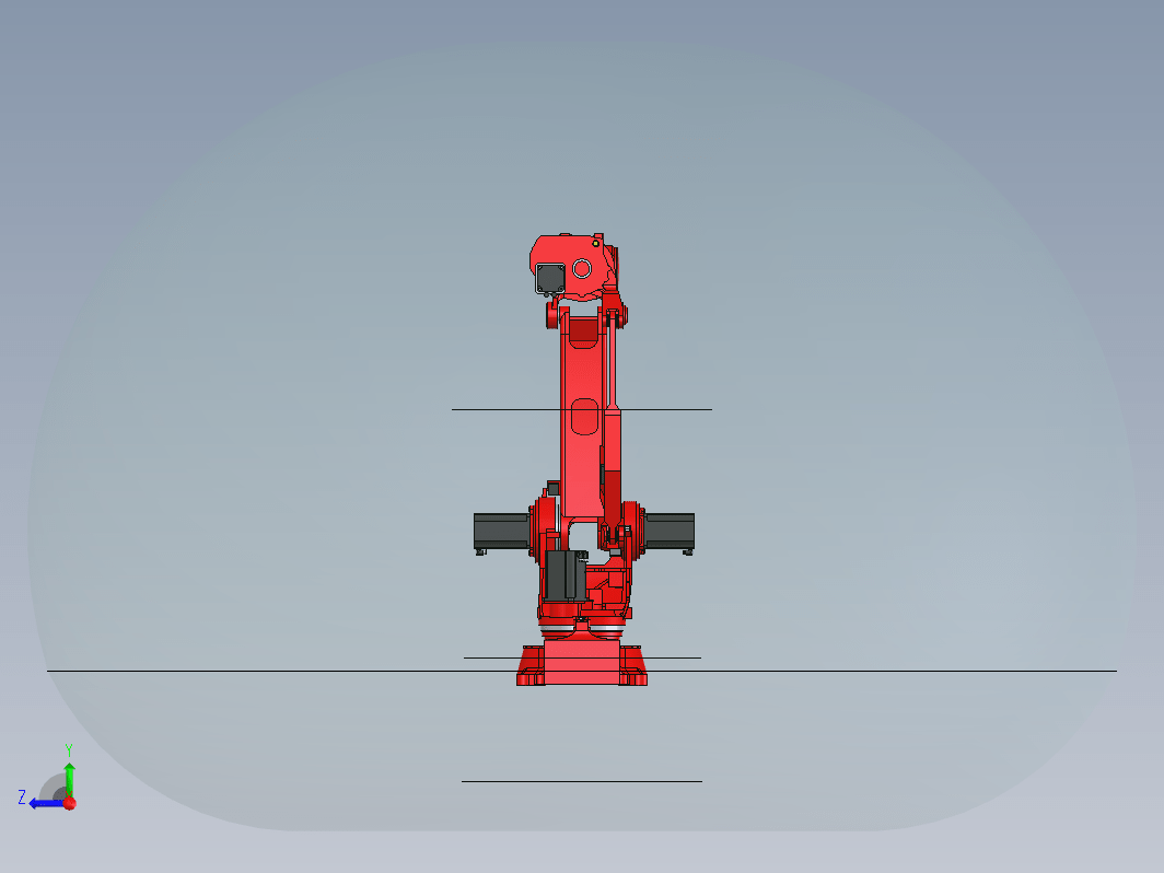 SMART-5六轴机器人模型SMART-5NJ-110-3.03D-SOLIDWORKS