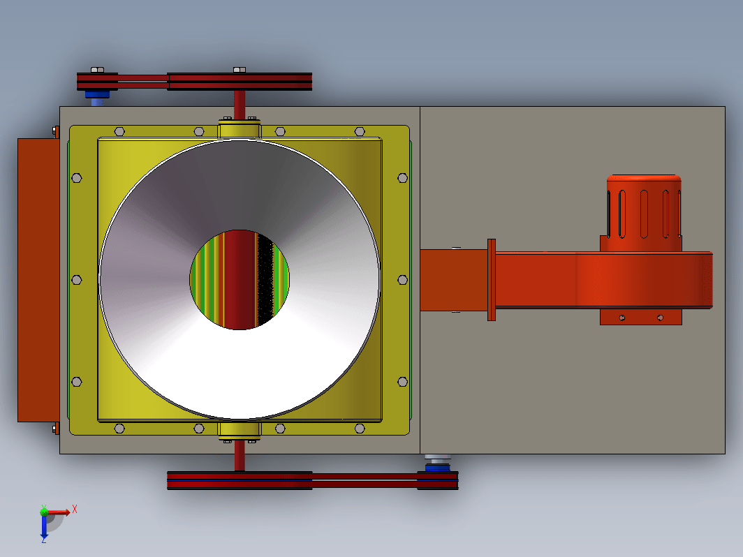 新型家用花生脱壳机设计三维SW2018无参+CAD+说明书