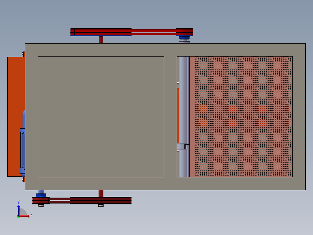 新型家用花生脱壳机设计三维SW2018无参+CAD+说明书