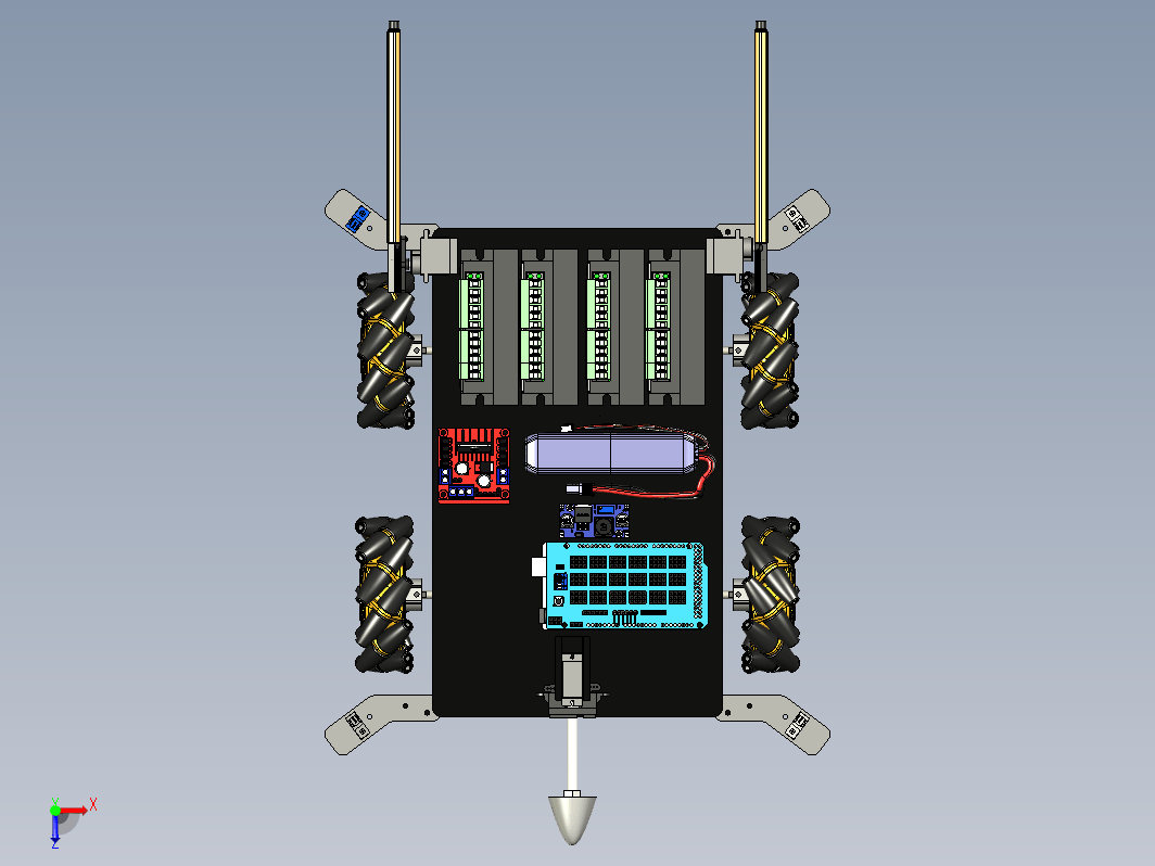 Brawler Crawler麦克纳姆轮小车