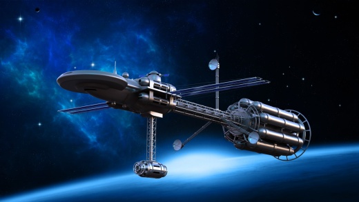 星际穿越宇宙飞船缩略图