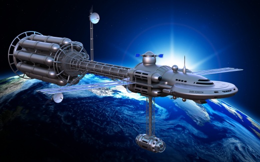 星际穿越宇宙飞船缩略图