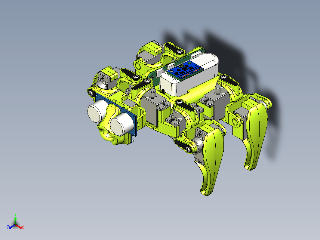 Todd the Quad四足玩具机器人