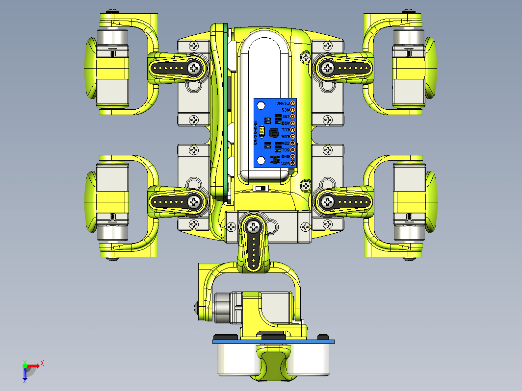 Todd the Quad四足玩具机器人