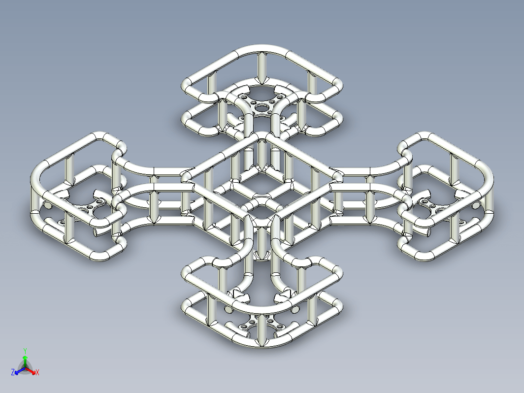 RCQuadcopter（四轮压发电机）主体05_1