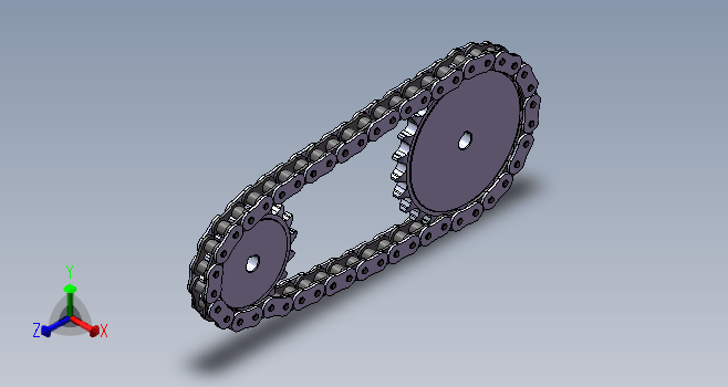 链轮运动仿真