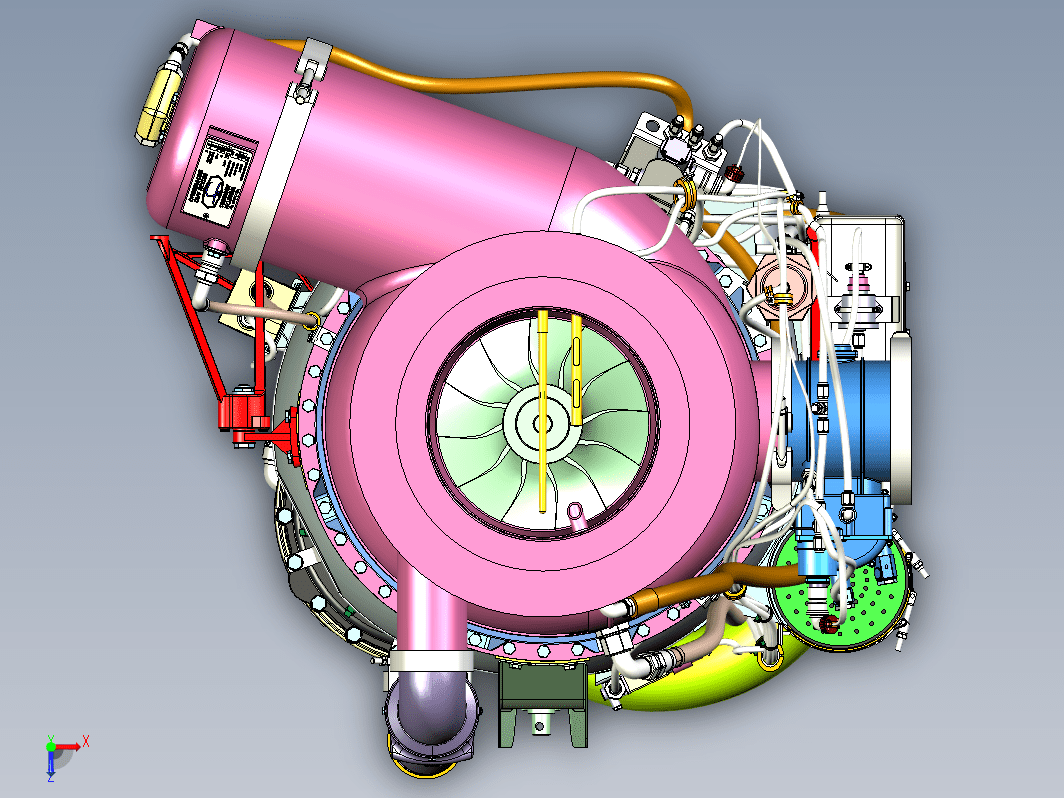 Garrett GTCP85-98D 燃气涡轮发动机