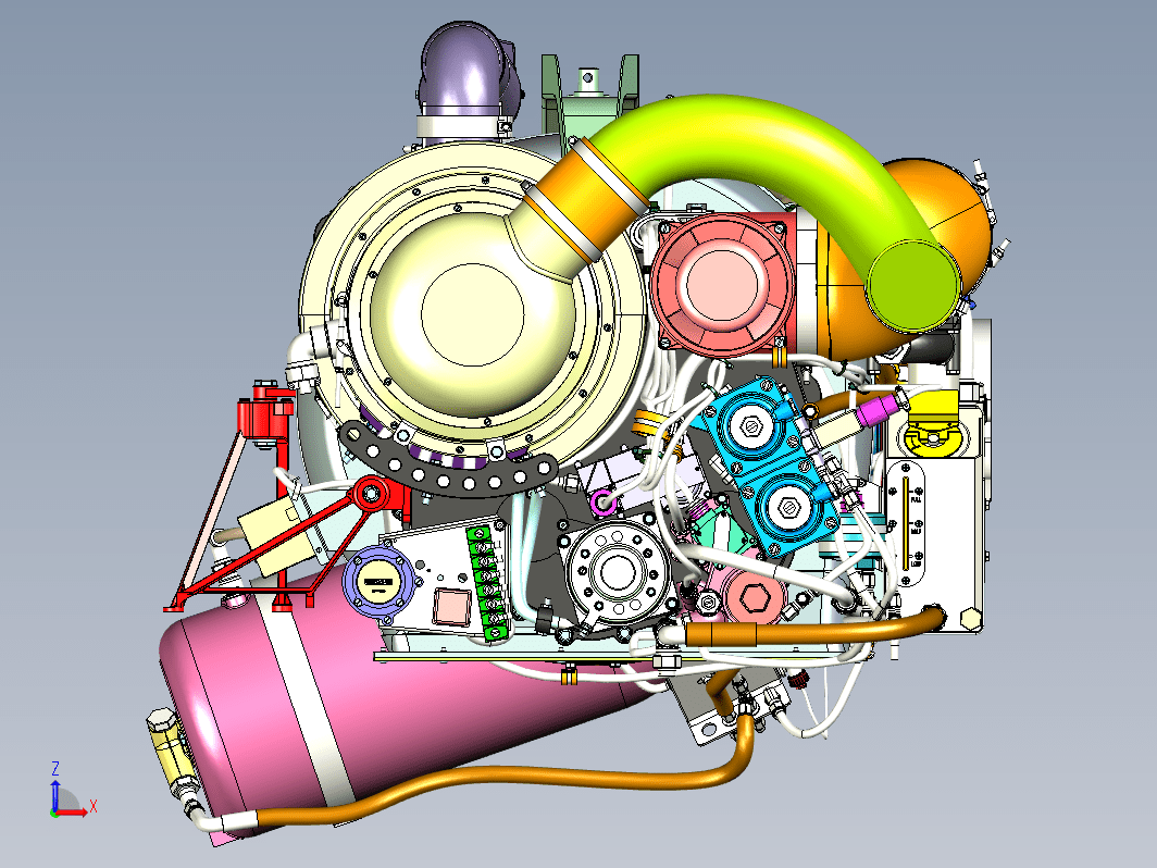 Garrett GTCP85-98D 燃气涡轮发动机